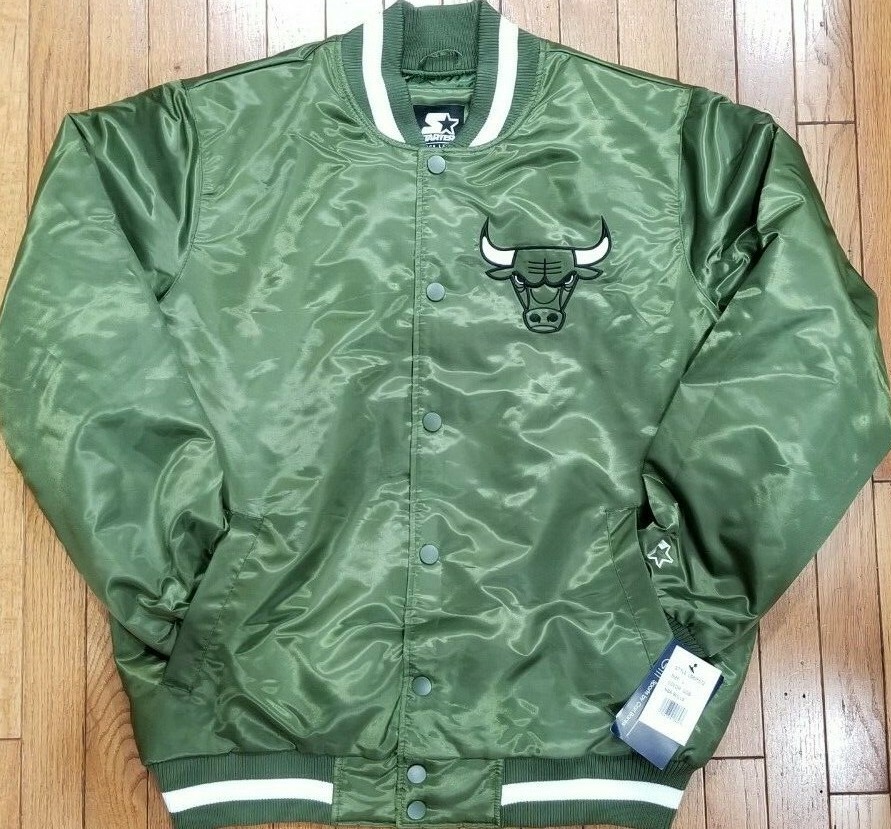 chicago bulls satin jacket